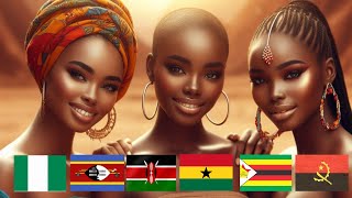 PEOPLE Say THESE Are The Most Beautiful African Women [2024]!