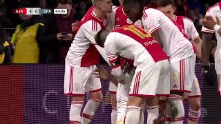 Moment: Kudus reveals tribute to Atsu after Ajax goal