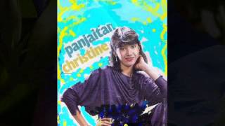 christine panjaitan-gaun kelabu