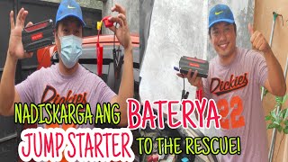 PAANO GUMAMIT NG JUMP STARTER | NADISKARGA ANG BATERYA