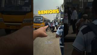 College Life : SENIORS SE LADAI HOGAYI 😱😡 #minivlog #ashortaday #tranding #vlog #shorts