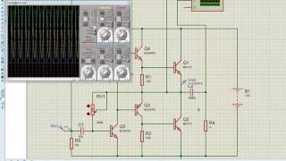 PROTEUS УРОК 28 усилитель мощности часть 1