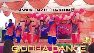 Giddha Dance Performance at Annual day function