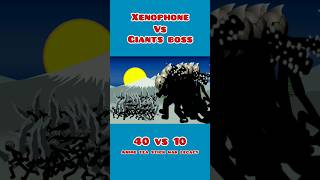 Xenophone Vs Giants Boss - Stick war legacy