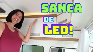 SANCA PRA COLOCAÇÃO DE LED NO TETO DA KOMBI HOME #47