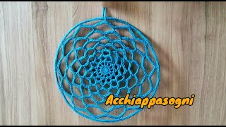 Tutorial acchiappasogni all'uncinetto - POPS!