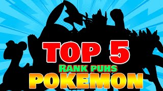 Top 5 pokemon for rank push in pokemon unite | Top 5 Pokemon to buy |