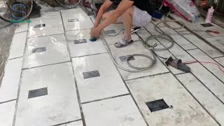 How to make the stone surface shiny again? CreativeConstruction