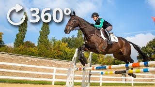 360º Getting Jumped Over by a Horse - 4K - Tredstep