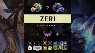 Zeri ADC vs Varus - KR Master Patch 14.10