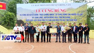 Lễ cúng Rừng của dân tộc Cờ Lao là di sản văn hoá phi vật thể quốc gia