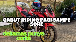 GABUT RIDING JAUH || DIKASI PEMANDANGAN YG SEMLOHE