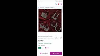 Meesho Earrings Combo #viralvideo #youtubeshorts #meeshofinds