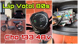 Lắp Ic Votol 80s cho 133 48v || 133 Độ