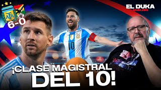 ¡CLASE MAGISTRAL DEL 10! - Argentina vs. Bolivia (6-0) - ELDUKA