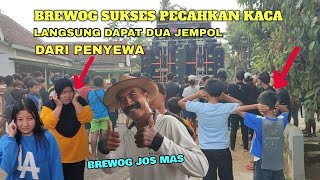 brewog ngamuk pecahkan kaca langsung di kasih jempol ‼️