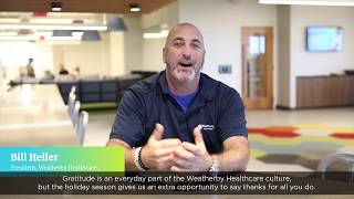 Thank you from Weatherby Healthcare