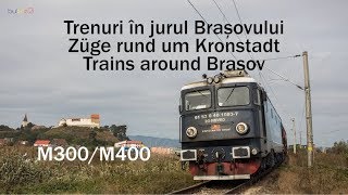 Züge rund um Kronstadt (Rumänien) M300/M400 mit DB Transmontana