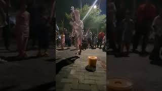 Pocong viral di alun-alun puspawangi Indramayu #hororkomedi #setan #pocong