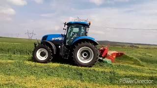 Sečení žita 2016/ New Holland T7.200/ HD