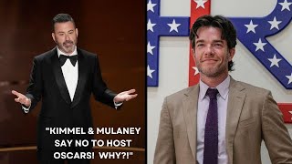 Jimmy Kimmel and John Mulaney Turn Down Opportunity to Host the Oscars!