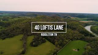 RIddleton TN Land For Sale | 25 Acres  of Timber  and Hunting Property | 40 Loftis Lane .mp4