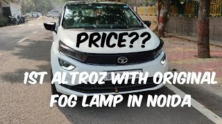 #altroz#alloys#modified| TATA ALTROZ Fog lamp|Aftermarket Altroz drl fog lamp|Modification|Xe rhythm