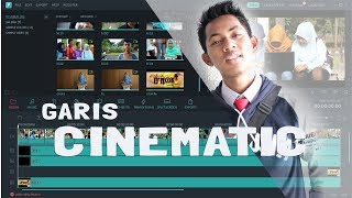 Cara Menambahkan Garis CINEMATIC Pada Wondershare Filmora