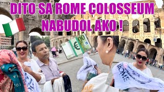 COLOSSEO di ROMA 🇮🇹- the oldest Colosseum in Rome kung saan…NABUDOL AKO ! 😱/ ITALY VLOG SERIES