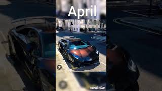 Choice your birthday month and see your dream car#youtubeshorts #car