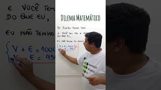 Vamos resolver este dilema que está rolando nas redes. #matemática