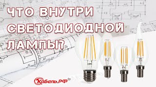 Устройство светодиодной лампы. Как работает лампа? Схема светодиодной лампы.