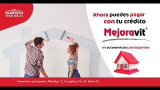 ¡Ahora puedes pagar con tu crédito #Mejoravit!