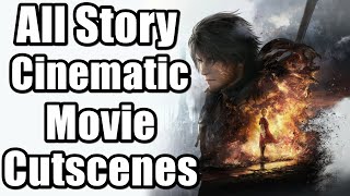 Final Fantasy XVI - All Story Cinematic Movie Cutscenes (DEMO)