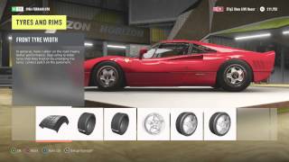 Ferrari GTO - Max Upgrades in Forza Horizon 2