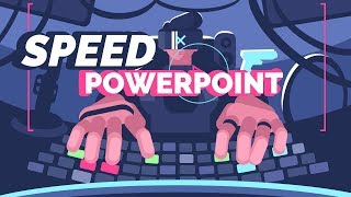 PowerPoint Speed Art: Illustration Recreation