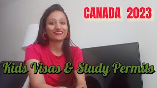 Do Kids Need Study Permits Below 5yrs? | Minor Kids Study Visas | CANADA