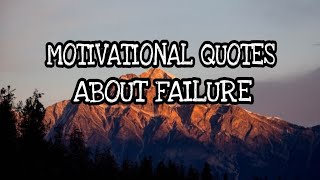 Motivational Quotes About Failure And How To Handle It/ Quotes On Failure/ Simply Lyn15