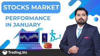 How stocks tend to perform in January #trading #stocks