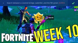 Season 5 Week 10 TREASURE Challenge Location Guide In Fortnite Battle Royale!