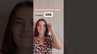 Envoyer un message en anglais📱les abréviations à retenir! #anglais #shortsvideo