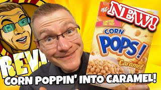 NEW!! CORN POPS CARAMEL!! LIMITED TIME ONLY!! TASTE AND REVIEW!!!