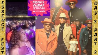 New Edition LIVE | ESSENCE Fest Weekend Night 3 PART 2 New Orleans VLOG