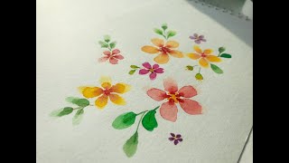 Watercolor / Small Flowers