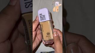 Lets Review  💜 MAYBELLINE  LUMI- MATTE FOUNDATION 🥰 #maybelline #foundation #shorts