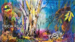 Fine art Tips with a Free Mixed Media Art Tutorial with Tricia Reust on Colour In Your Life