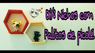 DIY: Fazendo Nichos com Palito de Picolé