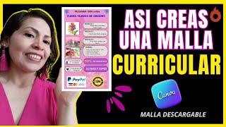 😮Así Creas TU MALLA CURRICULAR I HOTMART🔥 PASO A PASO✅