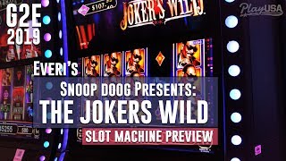 Snoop Dogg Slot Machine Preview from Everi at G2E 2019