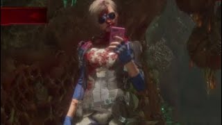 Mortal Kombat 11 - Secret Cassie Cage Brutality "Totes Ewww''